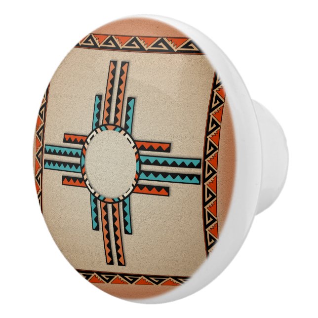 Pomo De Cerámica Botones de cerámica al sudoeste (Derecha)