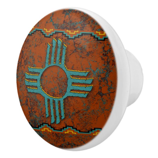 Pomo De Cerámica Botones de cerámica al sudoeste (Derecha)