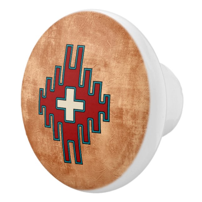 Pomo De Cerámica Botones de cerámica al sudoeste (Derecha)