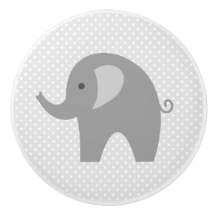 Pomo De Cerámica Botones grises de encargo de la puerta y del cajón