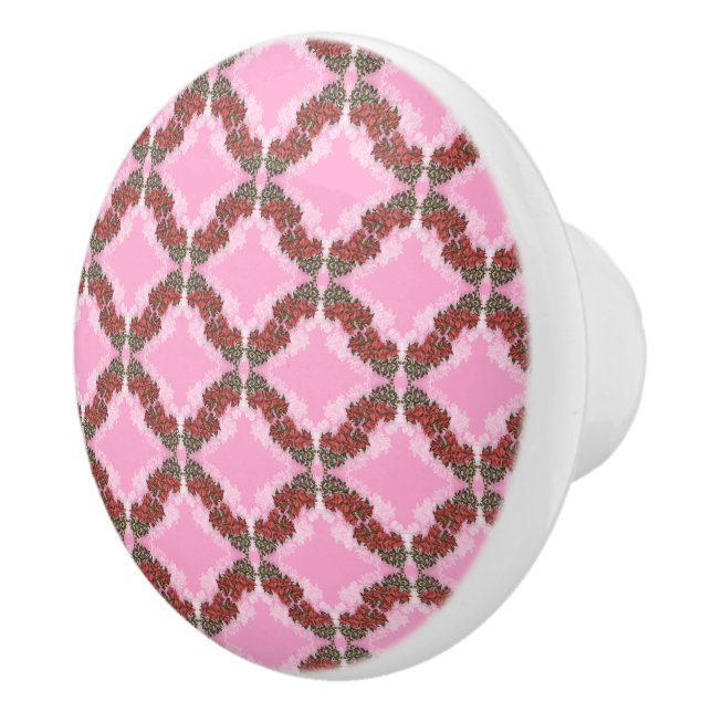 Pomo De Cerámica Bougainvillea Ceramic Knob (Derecha)