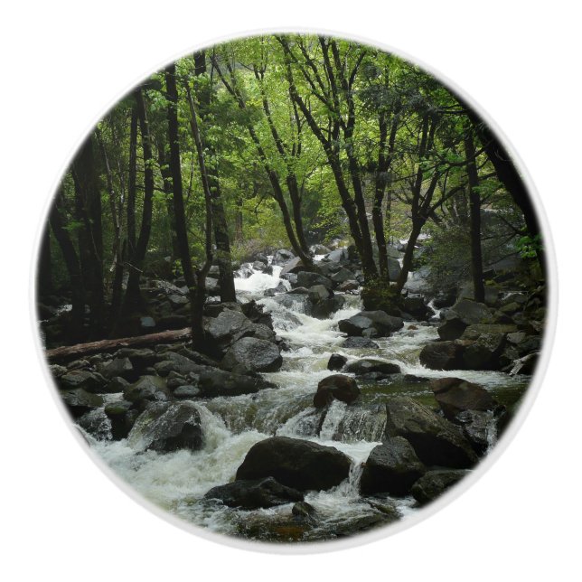 Pomo De Cerámica Bridalveil Creek en el Parque Nacional Yosemite (Anverso)