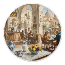 Café de Palermo de estilo siciliano del siglo XVII