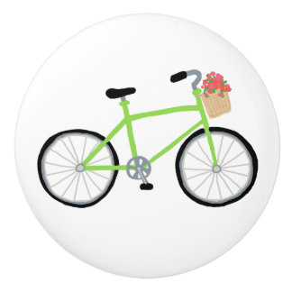 Pomo De Cerámica Cajón de la bicicleta del crucero y botón del