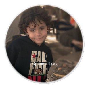 Pomo De Cerámica Cajón Personalizado con Foto Imagen Armario