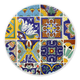 Pomo De Cerámica Cajón Talavera Tile Imagen Cerámica Knob Tira