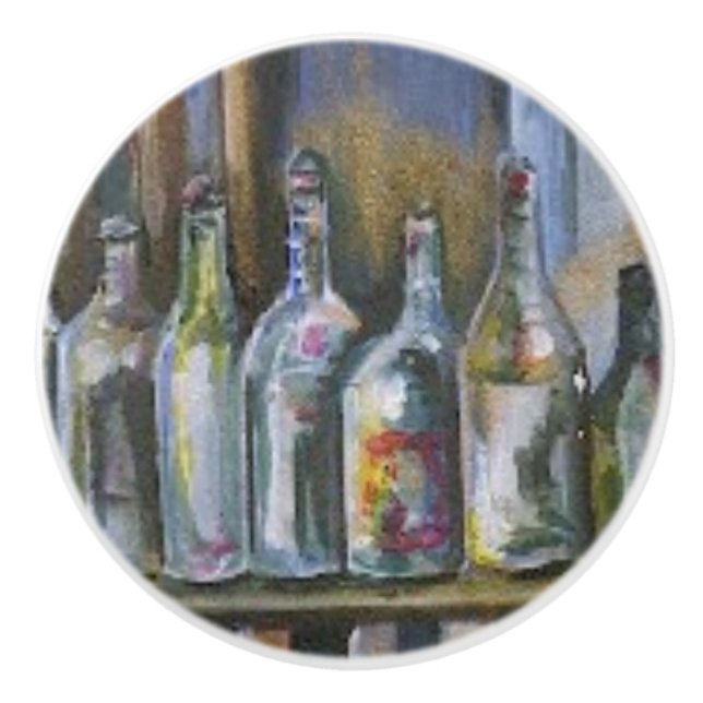 Pomo De Cerámica Caliente, pero no en movimiento (Anverso)