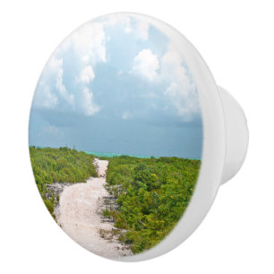 POMO DE CERÁMICA CAMINO CERAMÁTICO/PERSONALIZADO/ARENA A LA PLAYA/F