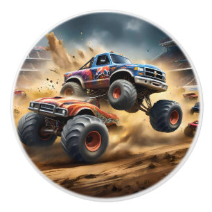 Pomo De Cerámica Caos en las ruedas: Monster Truck Smash Derby,