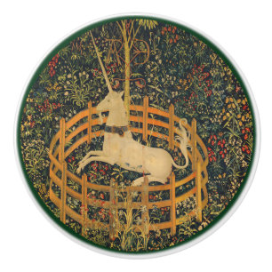 Pomo De Cerámica Captura de cerámica unicornio en cautiverio