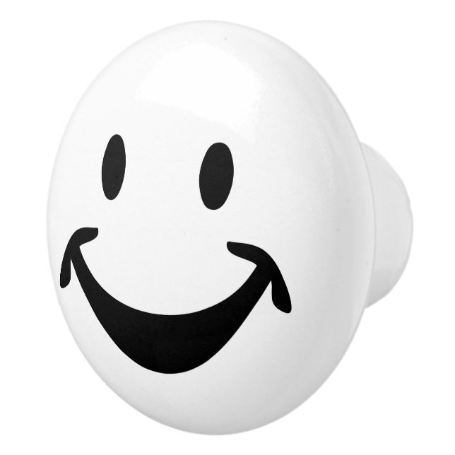 Pomo De Cerámica Cara divertida + tu trasero. e ideas (Derecha)