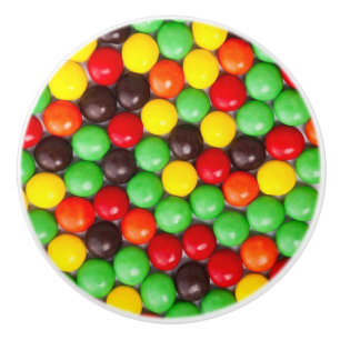 Pomo De Cerámica Caramelos coloridos