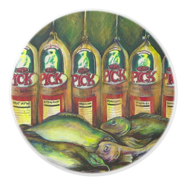 Pomo De Cerámica Carne de dulces (Anverso)