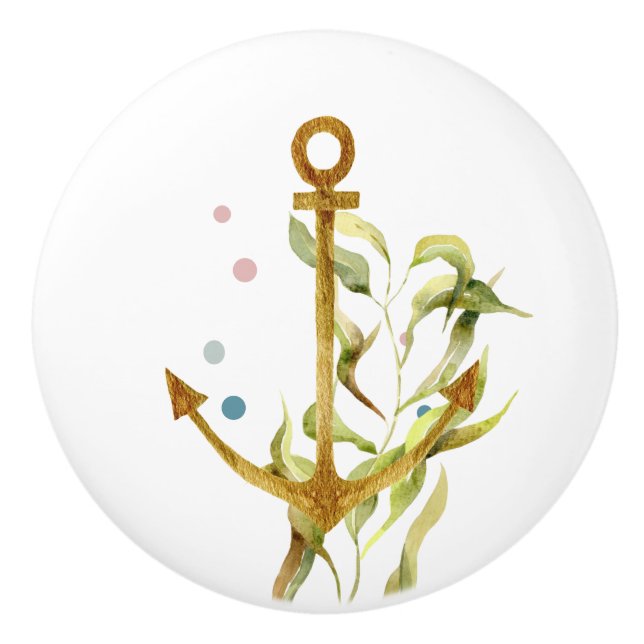 POMO DE CERÁMICA CASA DE VACACIONES COSTEROS DE AGUA ANCHOR (Anverso)