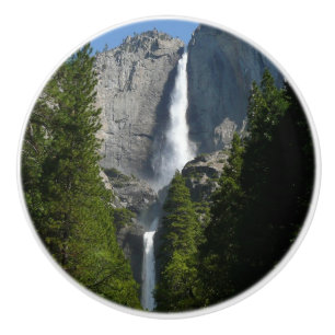 Pomo De Cerámica Cascada Yosemite II del Parque Nacional Yosemite