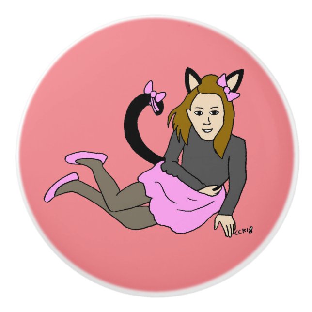 Pomo De Cerámica catadora (Anverso)