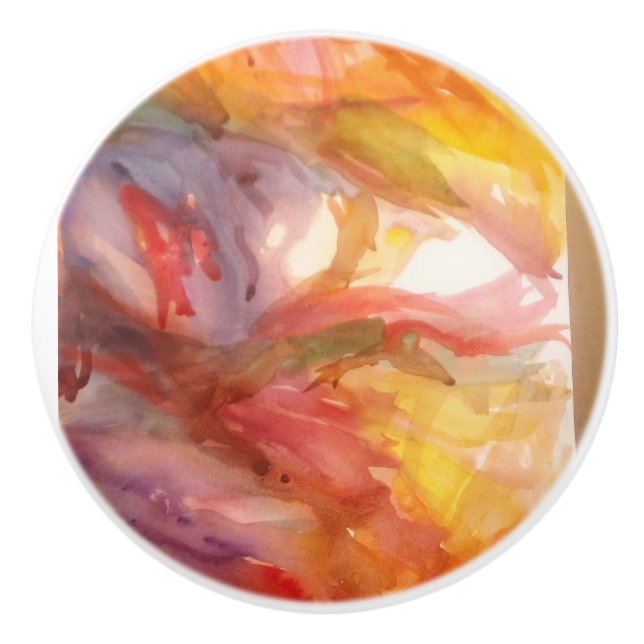 Pomo De Cerámica Ceguera de colores (Anverso)