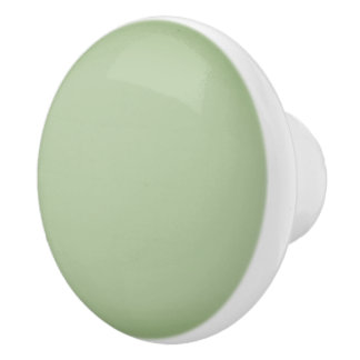 Pomo De Cerámica Celadón verde de jade sólido 