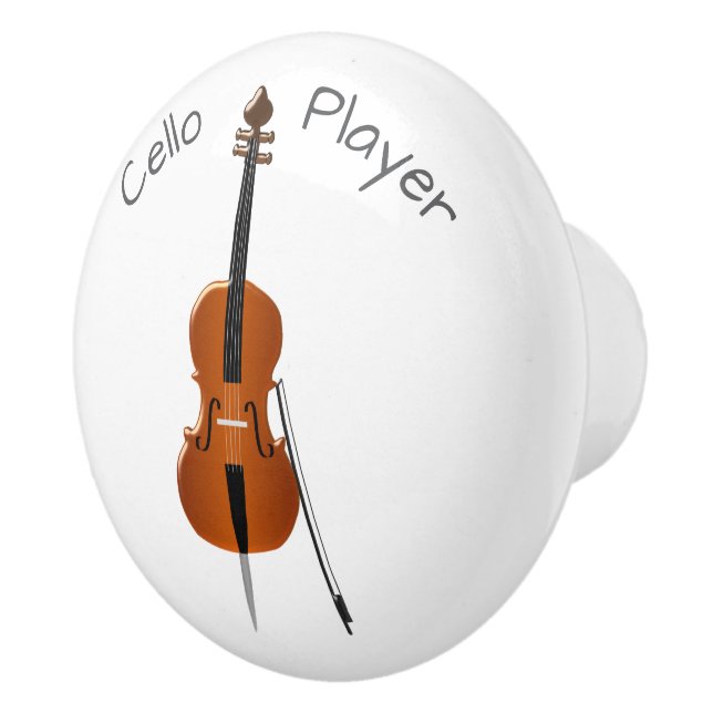 Pomo De Cerámica Cello Design Personalised (Derecha)
