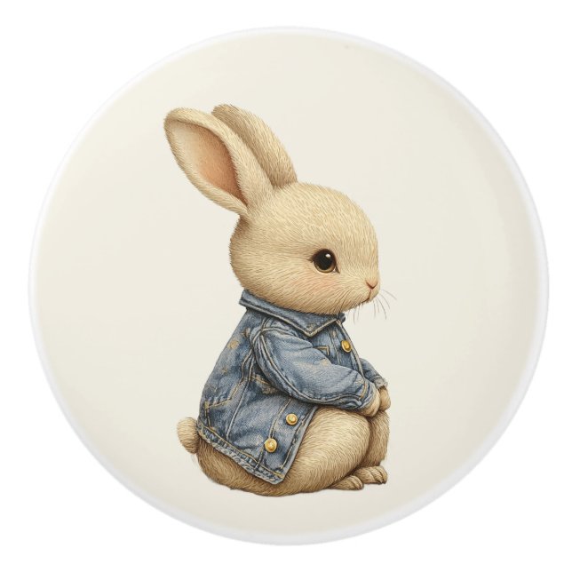 Pomo De Cerámica Ceramic Drawer Pull - Fleeting Daydream (B) (Anverso)