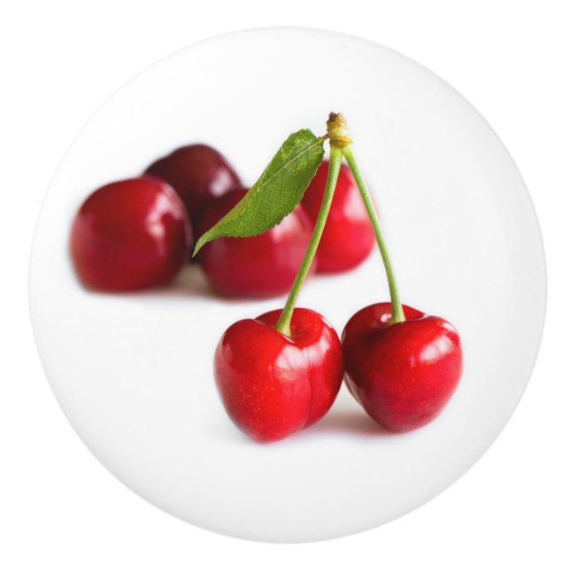 Pomo De Cerámica Cerezo dulce (Anverso)