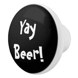 Pomo De Cerámica ¡Cerveza Yay!