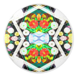 Pomo De Cerámica CH Zinnia Black