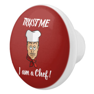 Pomo De Cerámica Chef