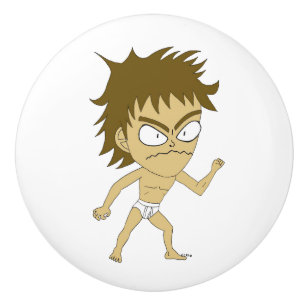 Pomo De Cerámica chibi