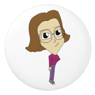 Pomo De Cerámica chibi