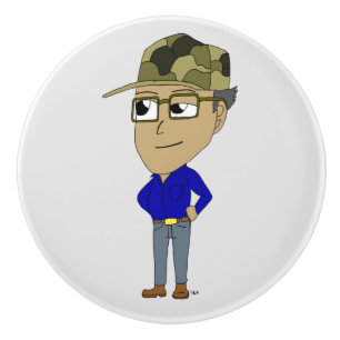 Pomo De Cerámica chibi