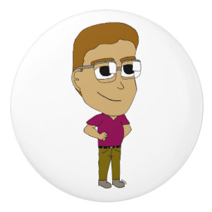 Pomo De Cerámica chibi