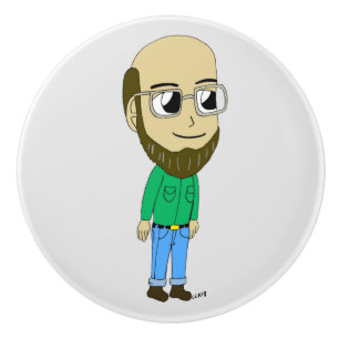 Pomo De Cerámica chibi