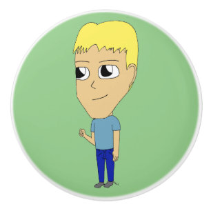 Pomo De Cerámica chibi