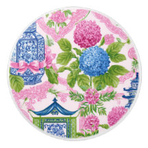 Chic Chinoiserie Hortensia Pagoda Mahjong