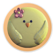 Chica bebé flor de pollo amarillo rosa lindo