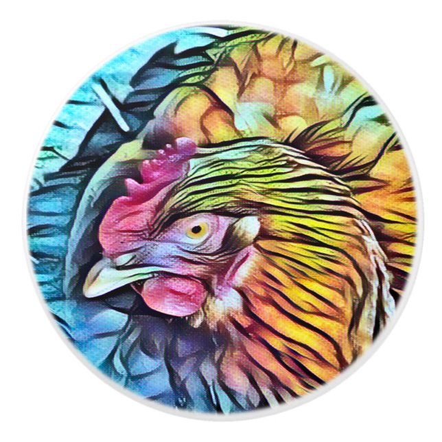 POMO DE CERÁMICA CHICKEN (Anverso)