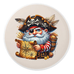 Pomo De Cerámica Chicos geniales amantes piratas
