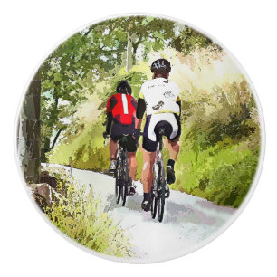 POMO DE CERÁMICA CICLISMO