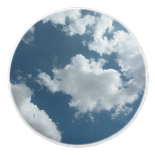 Pomo De Cerámica Cielo
