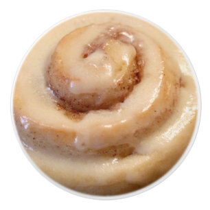 Pomo De Cerámica Cinnamon Roll