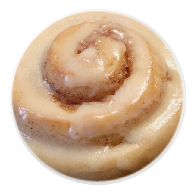 Pomo De Cerámica Cinnamon Roll (Anverso)
