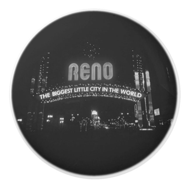 Pomo De Cerámica Ciudad de Reno (Anverso)