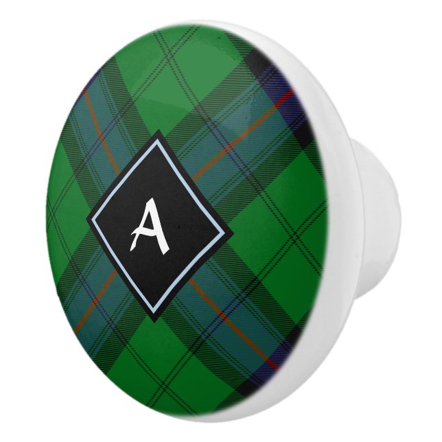 Pomo De Cerámica Clan Armstrong Tartan Ceramic Knob (Derecha)