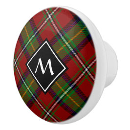 Pomo De Cerámica Clan Boyd Tartan