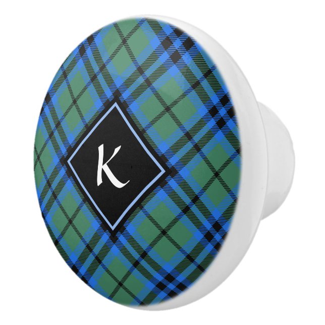 Pomo De Cerámica Clan Keith Tartan Ceramic Knob (Derecha)
