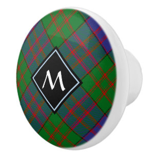 Pomo De Cerámica Clan MacDonald Tartan Ceramic Knob