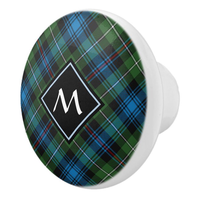 Pomo De Cerámica Clan MacKenzie Tartan Ceramic Knob (Derecha)