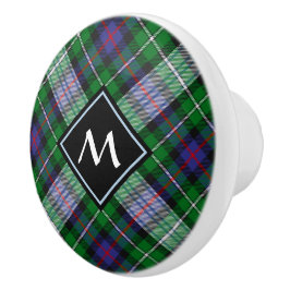 Pomo De Cerámica Clan MacKenzie Vestir Tartan Ceramic Knob