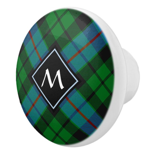 Pomo De Cerámica Clan Morrison Hunting Tartan Ceramic Knob (Derecha)